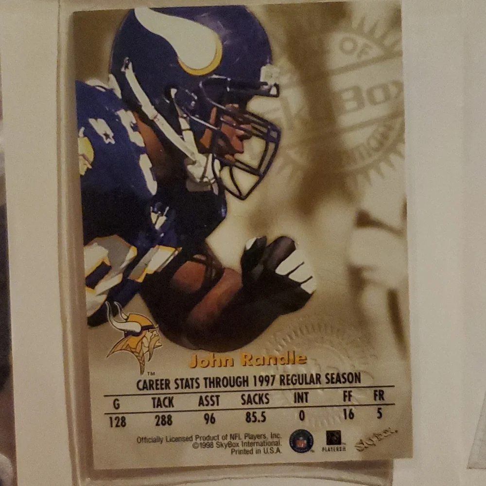 Autographed JOHN RANDLE 1998 - Picture 2 of 2